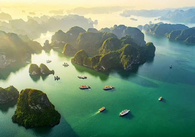 The Halong Catamaran  Day Trip